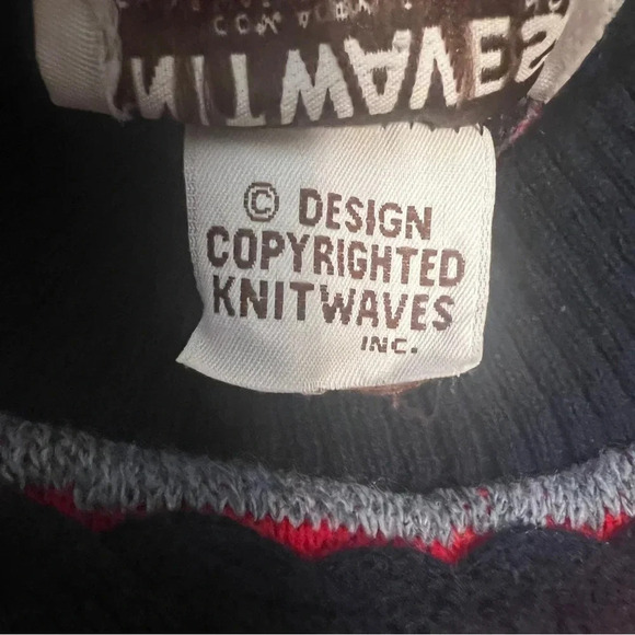 Vintage Knitwaves Scotty Dog Knit Sweater - Picture 7 of 7